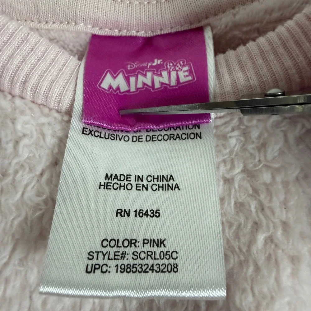 Disney Minnie Mouse Daisy Duck Pink Fleece Sweatshirt and Pants Set 4T